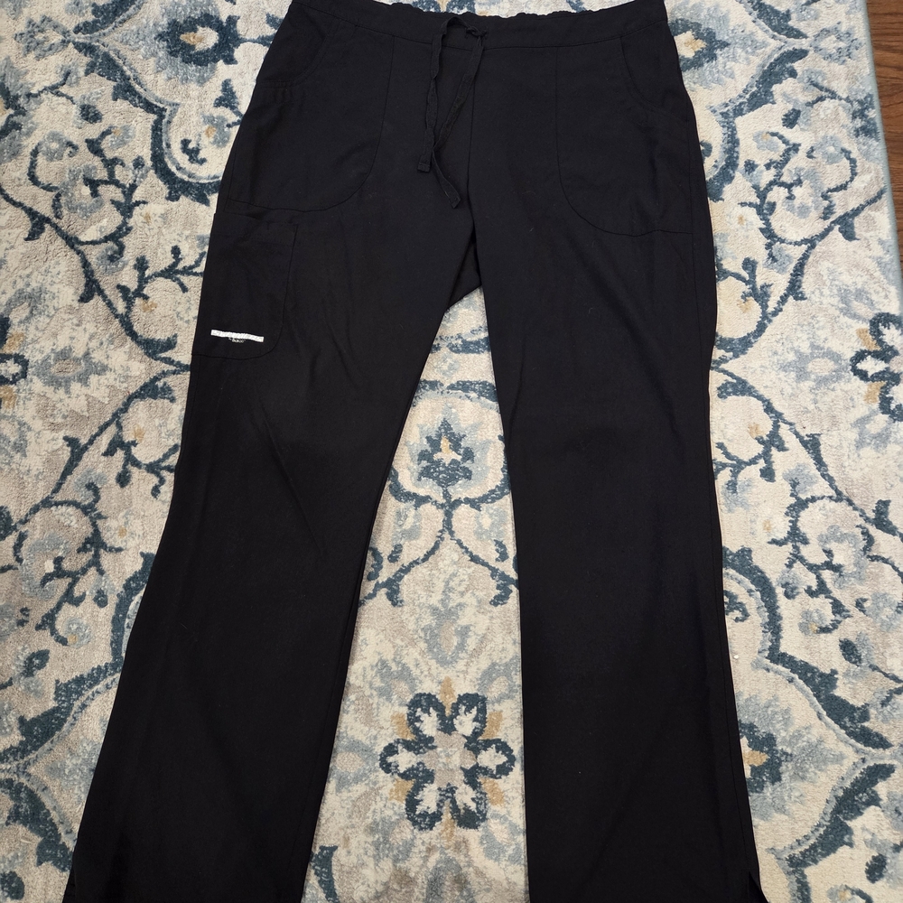 Black Sketchers by Barco Scrub Pants